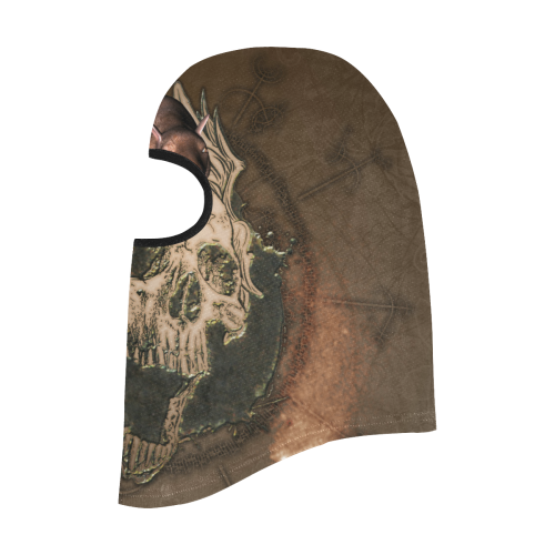 Awesome skull with rat All Over Print Balaclava