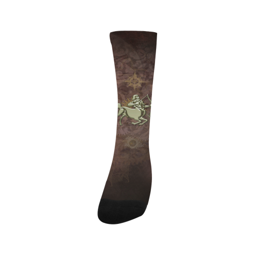 Steampunk Zodiac Archer Men's Custom Socks