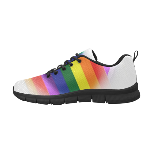Love is Love by Nico Bielow Men's Breathable Running Shoes (Model 055)