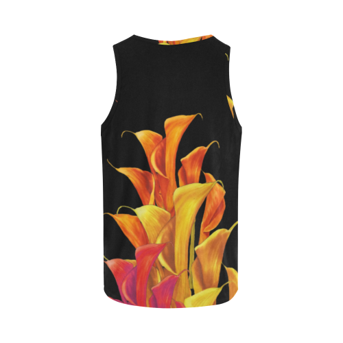 calla lilies All Over Print Tank Top for Women (Model T43)