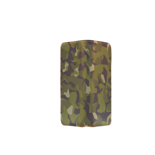 Swedish M90 woodland camouflage Women's Clutch Wallet (Model 1637)