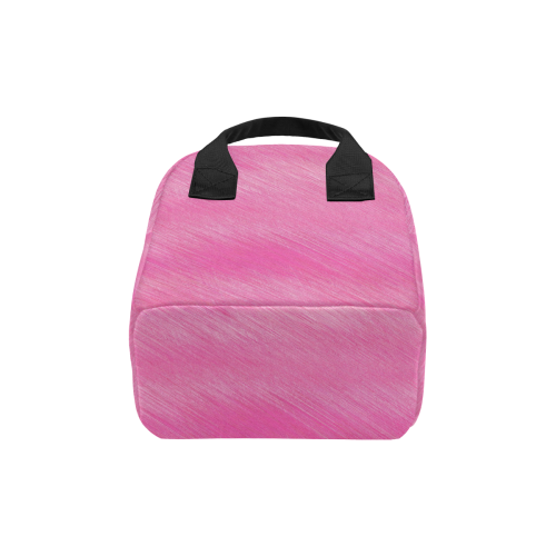 Hot Pink Breeze Zipper Lunch Bag (Model 1689)