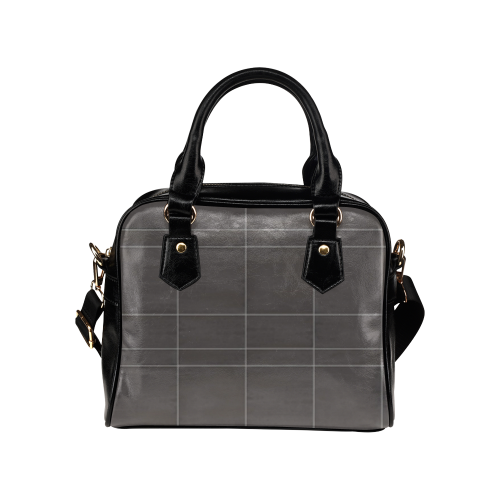 Ayumi Badu - Manhattan Modern Mondrian Leather Shoulder Handbag (Model 1634)
