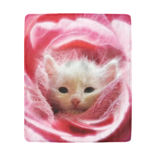 Kitty Loves Pink Ultra-Soft Micro Fleece Blanket 50"x60"
