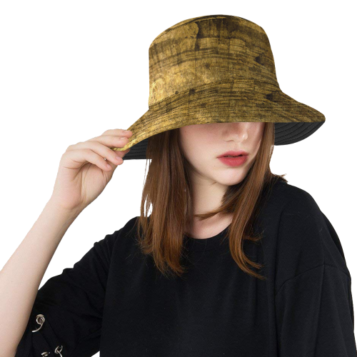 FADED-18 All Over Print Bucket Hat