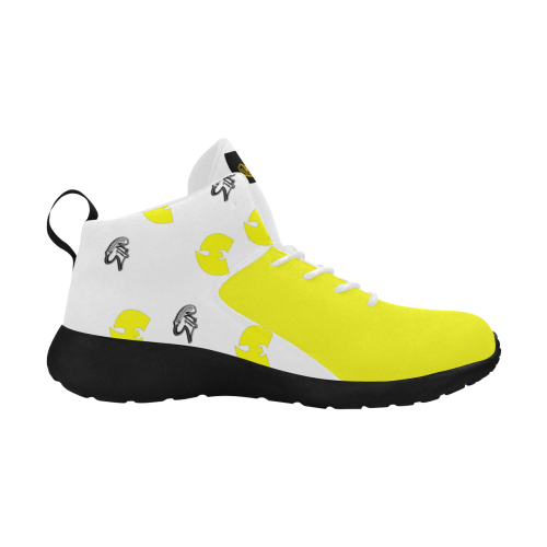 Wu-Tang's DJ W.I.Z Yellow Wu Pattern Men's Chukka Training Shoes (Model 57502)