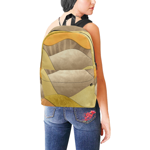 sun space #modern #art Unisex Classic Backpack (Model 1673)
