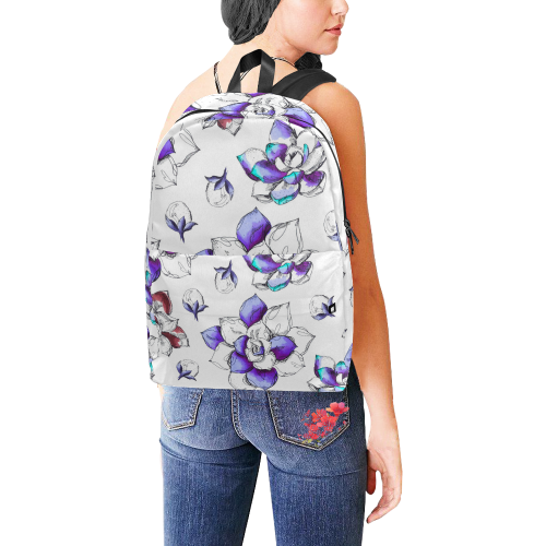 floral n Unisex Classic Backpack (Model 1673)