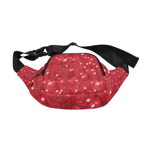 Sparkling Sequin-Like Pattern Fanny Pack/Small (Model 1677)