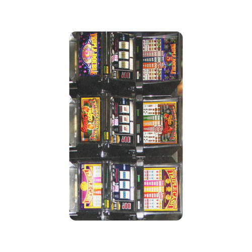 Lucky Slot Machines - Dream Machines Doormat 30"x18" (Black Base)