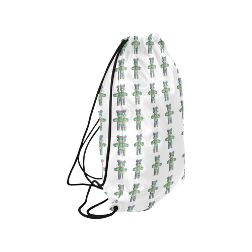 nounours 1c Small Drawstring Bag Model 1604 (Twin Sides) 11"(W) * 17.7"(H)
