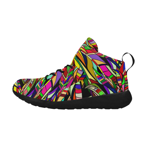 colorful abstract Men's Chukka Training Shoes (Model 57502)