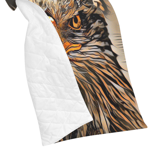 ArtAnimal Eagle by JamColors Quilt 70"x80"