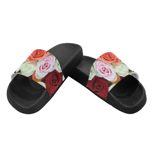 Rose20160811 Women's Slide Sandals (Model 057)