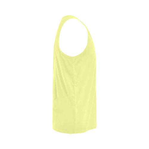 color canary yellow All Over Print Tank Top for Men (Model T43)