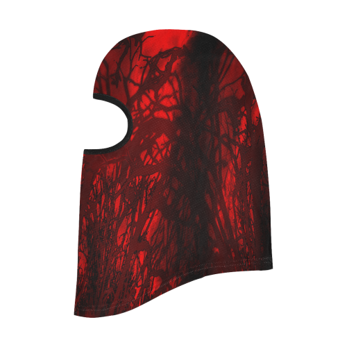 Red Carnage Blood Vein Goth Vampire All Over Print Balaclava
