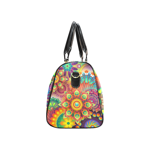 Colorful Abstract New Waterproof Travel Bag/Large (Model 1639)