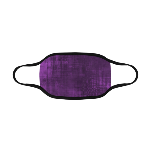 Purple Grunge Mouth Mask