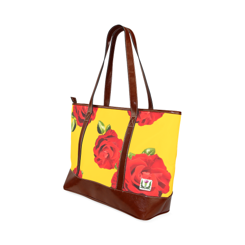 Fairlings Delight's Floral Luxury Collection- Red Rose Handbag 53086j3 Tote Handbag (Model 1642)