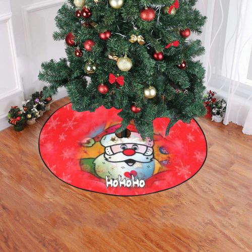 Santa by Nico Bielow Christmas Tree Skirt 47" x 47"
