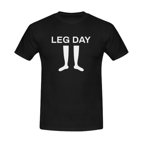 Leg day Men's T-Shirt in USA Size (Front Printing Only)