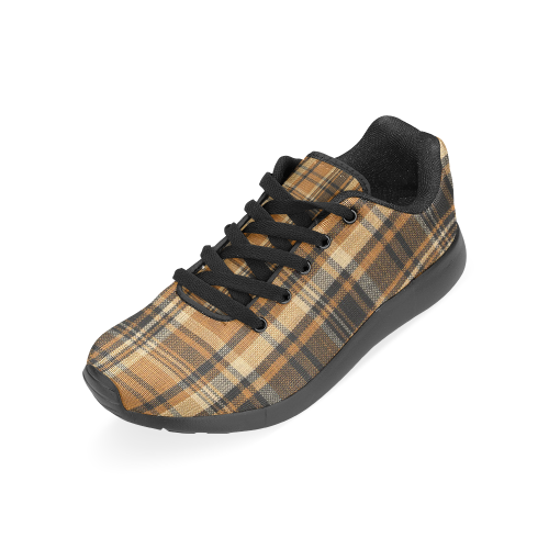 TARTAN DESIGN Men's Running Shoes/Large Size (Model 020)