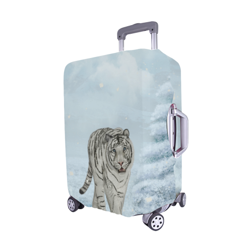 Wonderful siberian tiger Luggage Cover/Medium 22"-25"