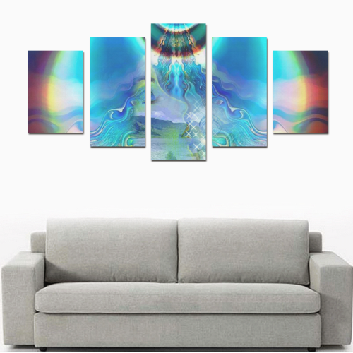 Soul vibrations Canvas Print Sets D (No Frame)