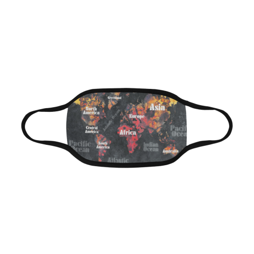 world map #world #map Mouth Mask
