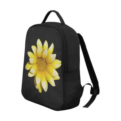 Yellow Flower, floral photography Popular Fabric Backpack (Model 1683)