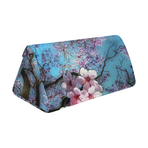 Cherry blossomL Custom Foldable Glasses Case