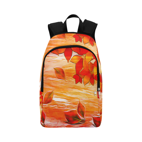Red Leaves Fabric Backpack for Adult (Model 1659)