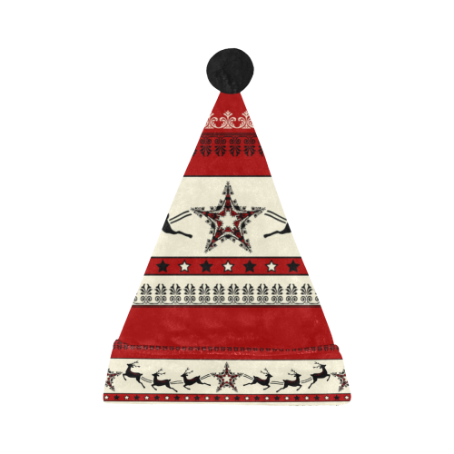 Christmas Ornaments Pattern I Santa Hat