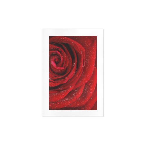 Red rosa Art Print 7‘’x10‘’