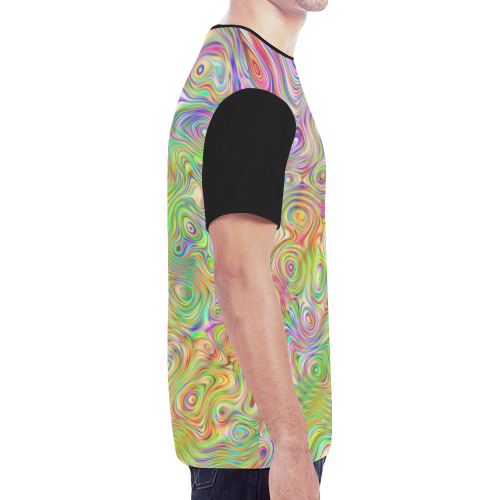 Abstract Art - Wamble Bomb 1 New All Over Print T-shirt for Men (Model T45)