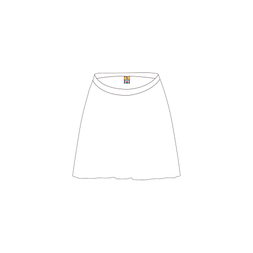 FlipStylez Designs logo for skirt Logo for Skirt (4cm X 5cm)
