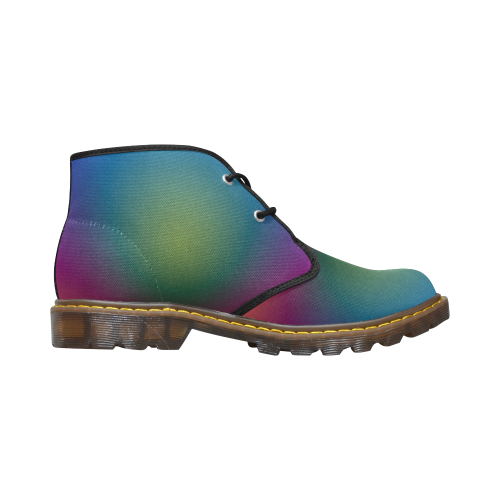 Big Rich Spectrum by Aleta Men's Canvas Chukka Boots (Model 2402-1)