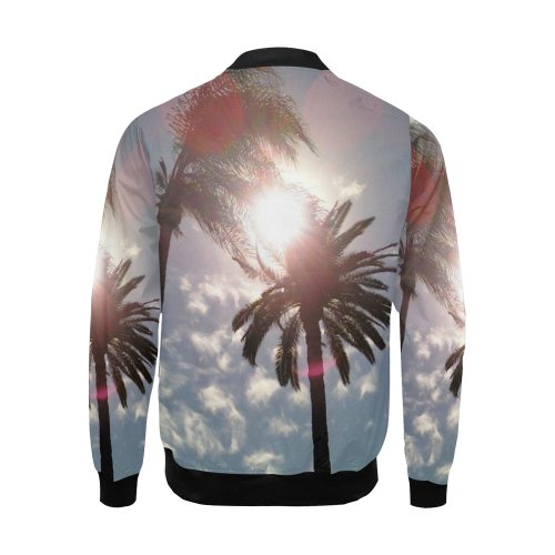 Sun In Your Palms All Over Print Bomber Jacket for Men/Large Size (Model H19)