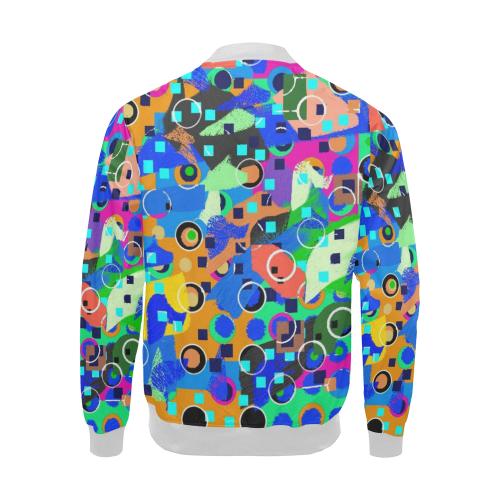 CONFETTI NIGHTS 27A All Over Print Bomber Jacket for Men (Model H19)