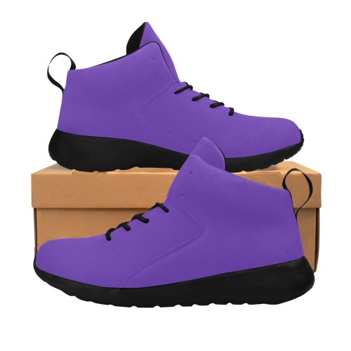 Purple Passion Solid Colored Women's Chukka Training Shoes/Large Size (Model 57502)