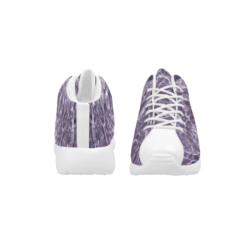 Lilac Bubbles Women's Basketball Training Shoes (Model 47502)