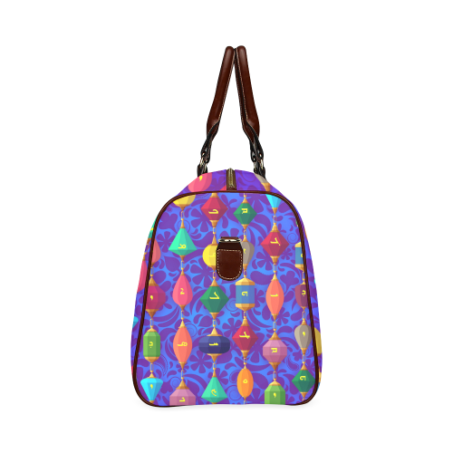 Colorful Alphabet Beads Waterproof Travel Bag/Small (Model 1639)