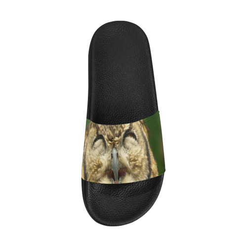 FUNNY OWL Men's Slide Sandals (Model 057)