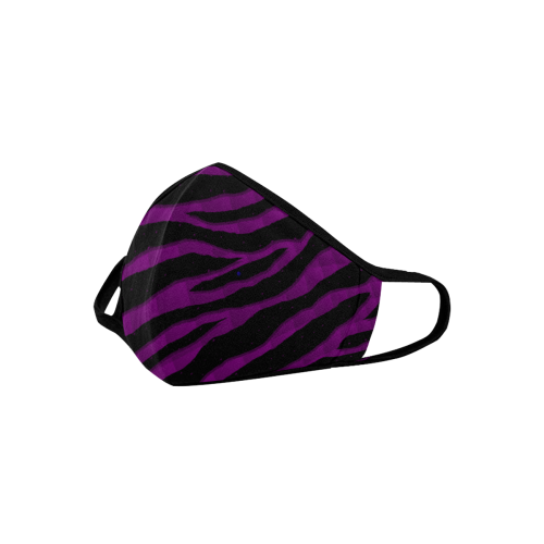 Ripped SpaceTime Stripes - Purple Mouth Mask