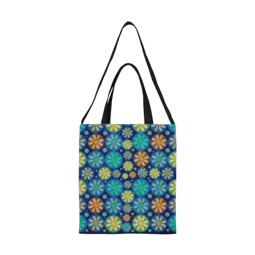 zappwaits flower 3 All Over Print Canvas Tote Bag/Medium (Model 1698)