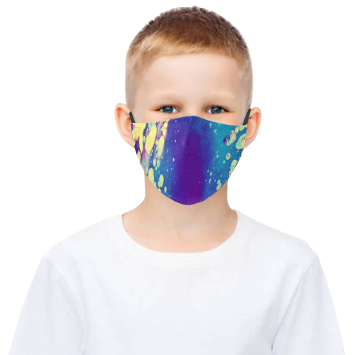 Life is beautiful No1 3D Mouth Mask with Drawstring (Pack of 3) (Model M04)