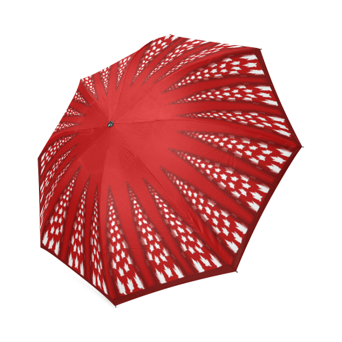 Cute Canada Umbrellas Foldable Umbrella (Model U01)