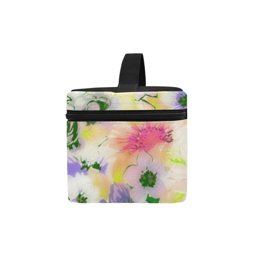 pretty spring floral Cosmetic Bag/Large (Model 1658)