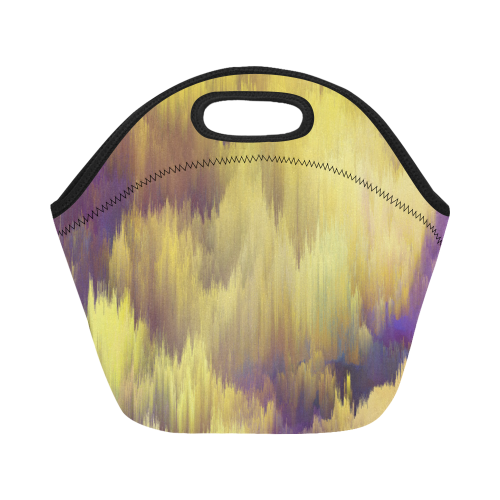 glitch art #colors Neoprene Lunch Bag/Small (Model 1669)