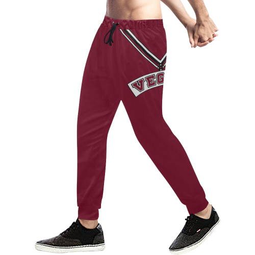 Vegan Cheerleader Men's All Over Print Sweatpants (Model L11)